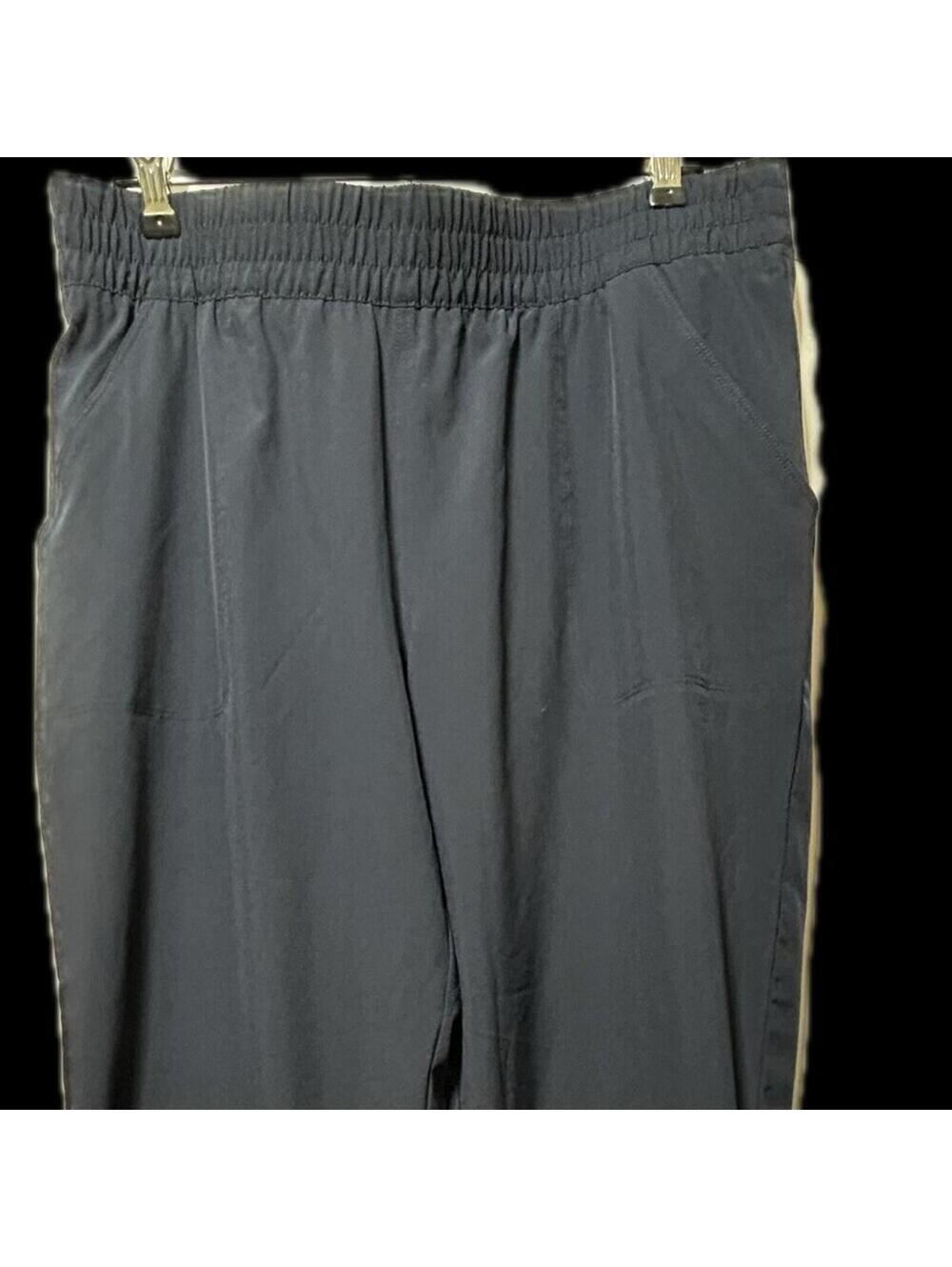 Talbots dark polyester pants for Women, sz M